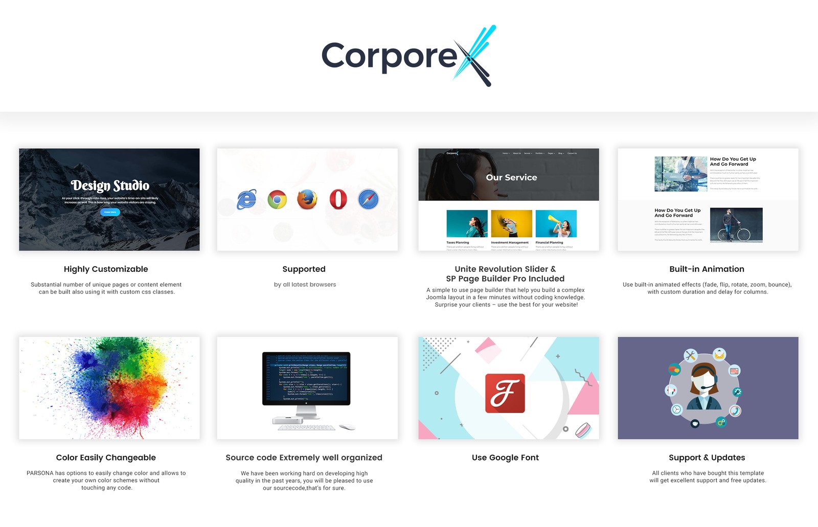 Corporex - Multipurpose Business Joomla Template