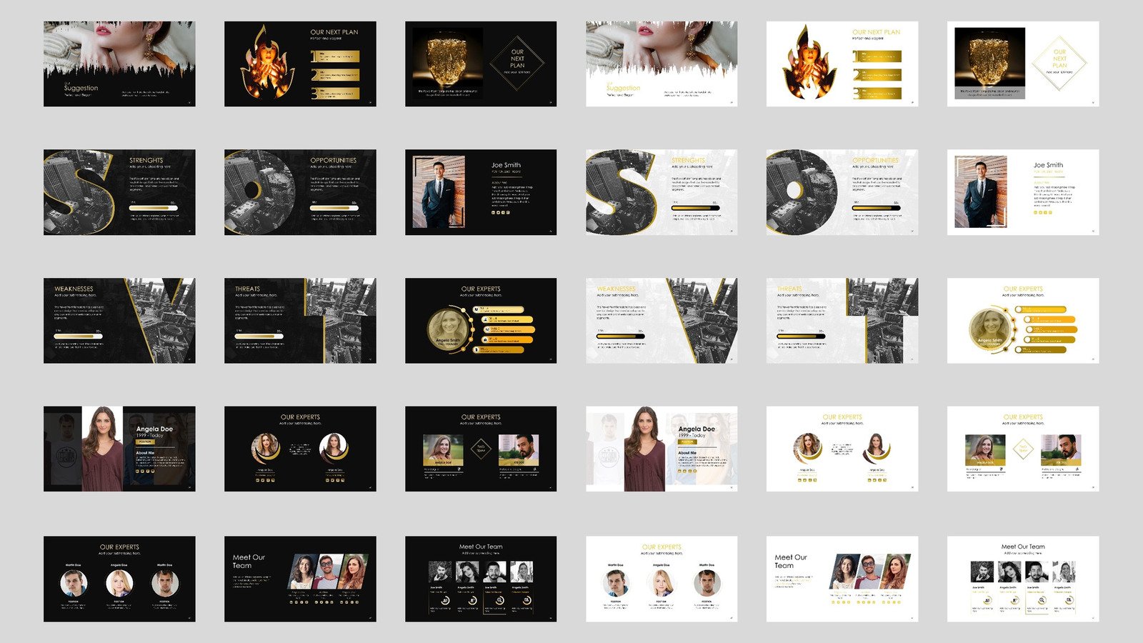 The Elegant PowerPoint template #72012 - TemplateMonster