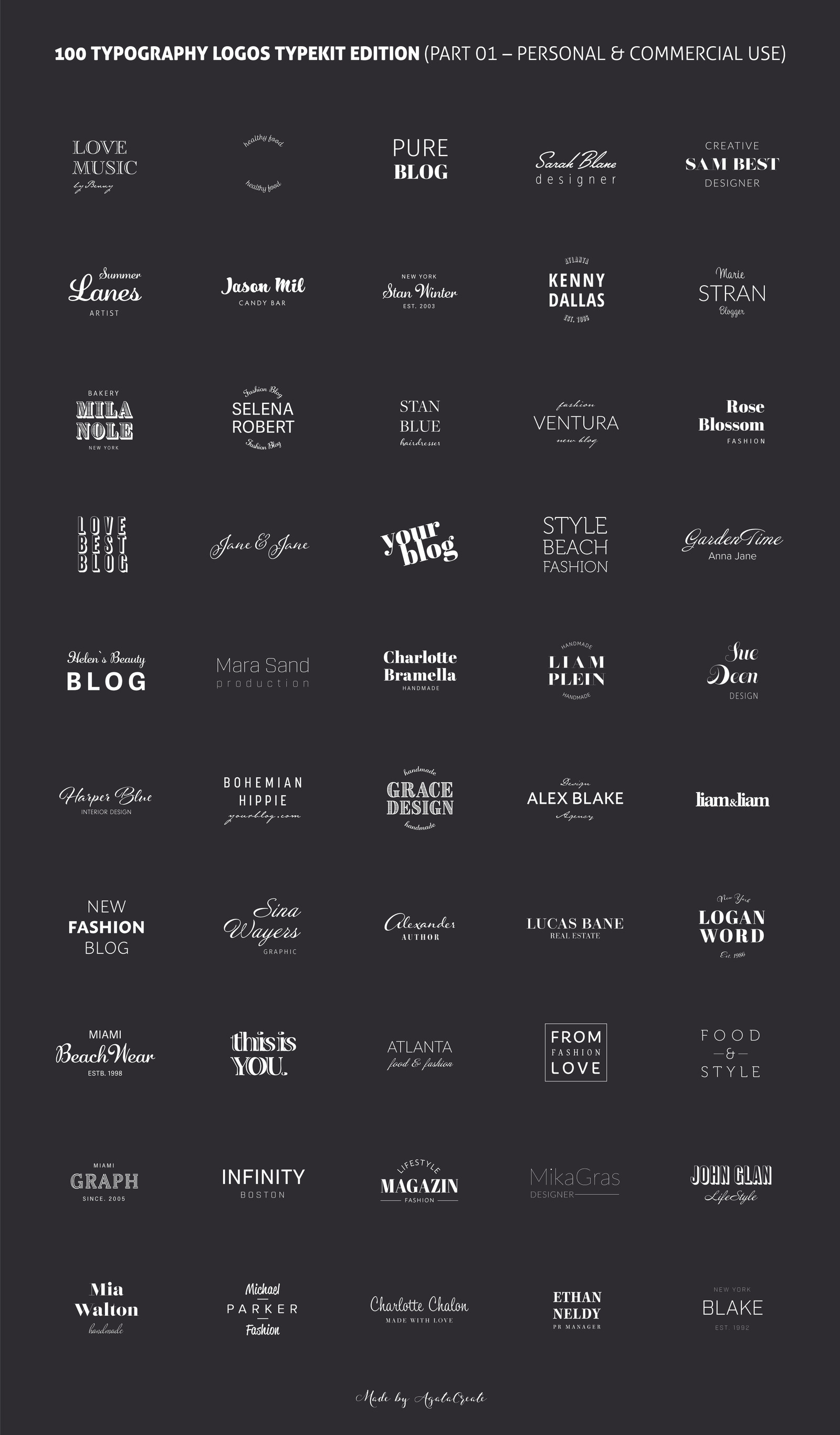 200 Typography Logos Logo Template #76677 - TemplateMonster