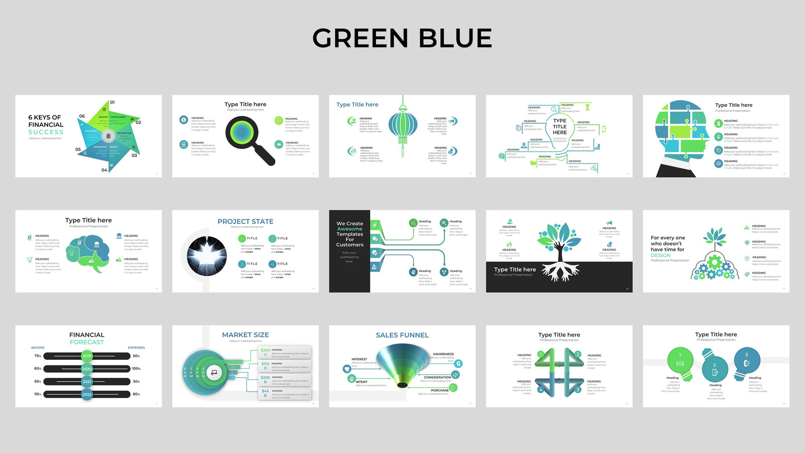 Modern Design PowerPoint template #71145 - TemplateMonster