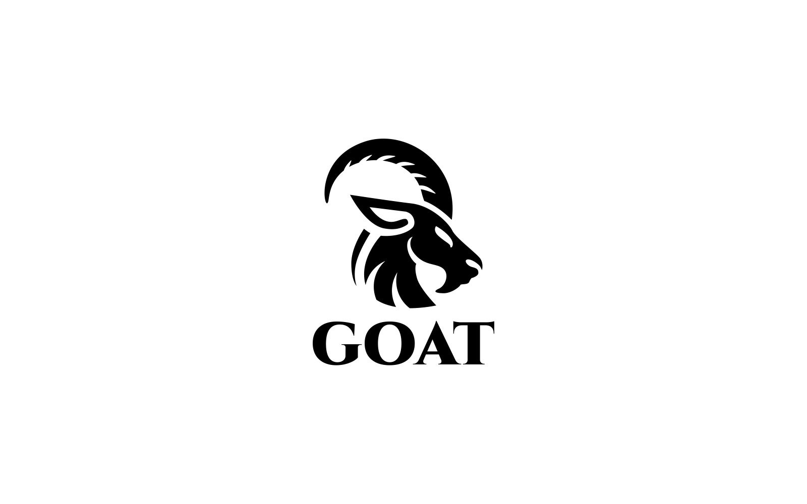 Goat Logo Template #78640 - TemplateMonster