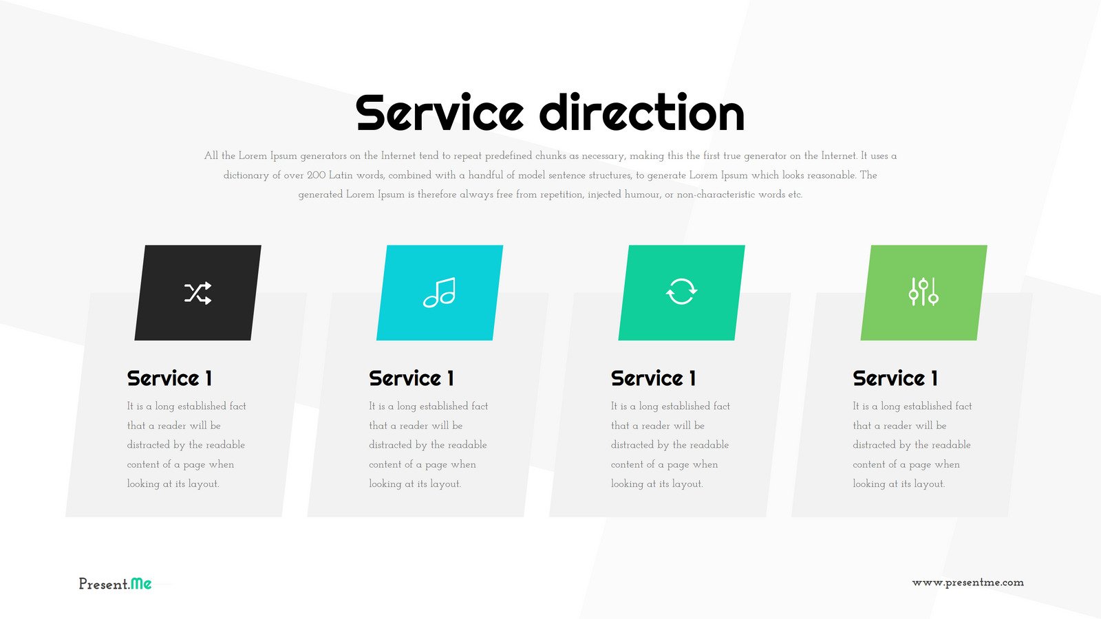 Amazing Services PowerPoint Template - TemplateMonster