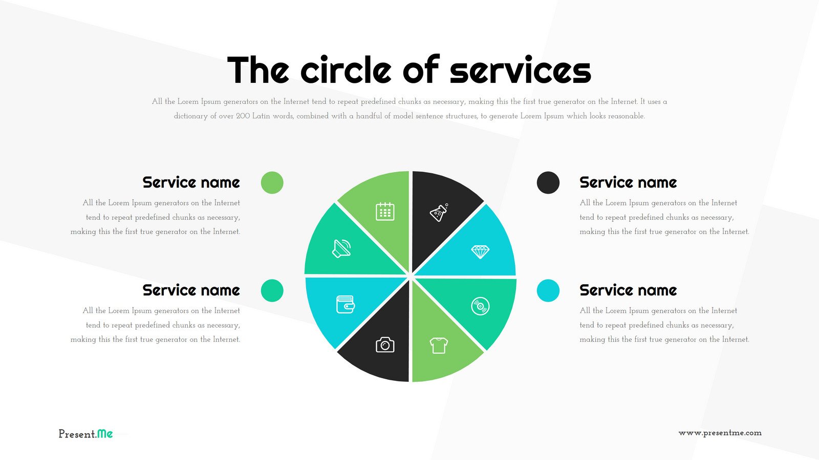 Amazing Services PowerPoint Template - TemplateMonster