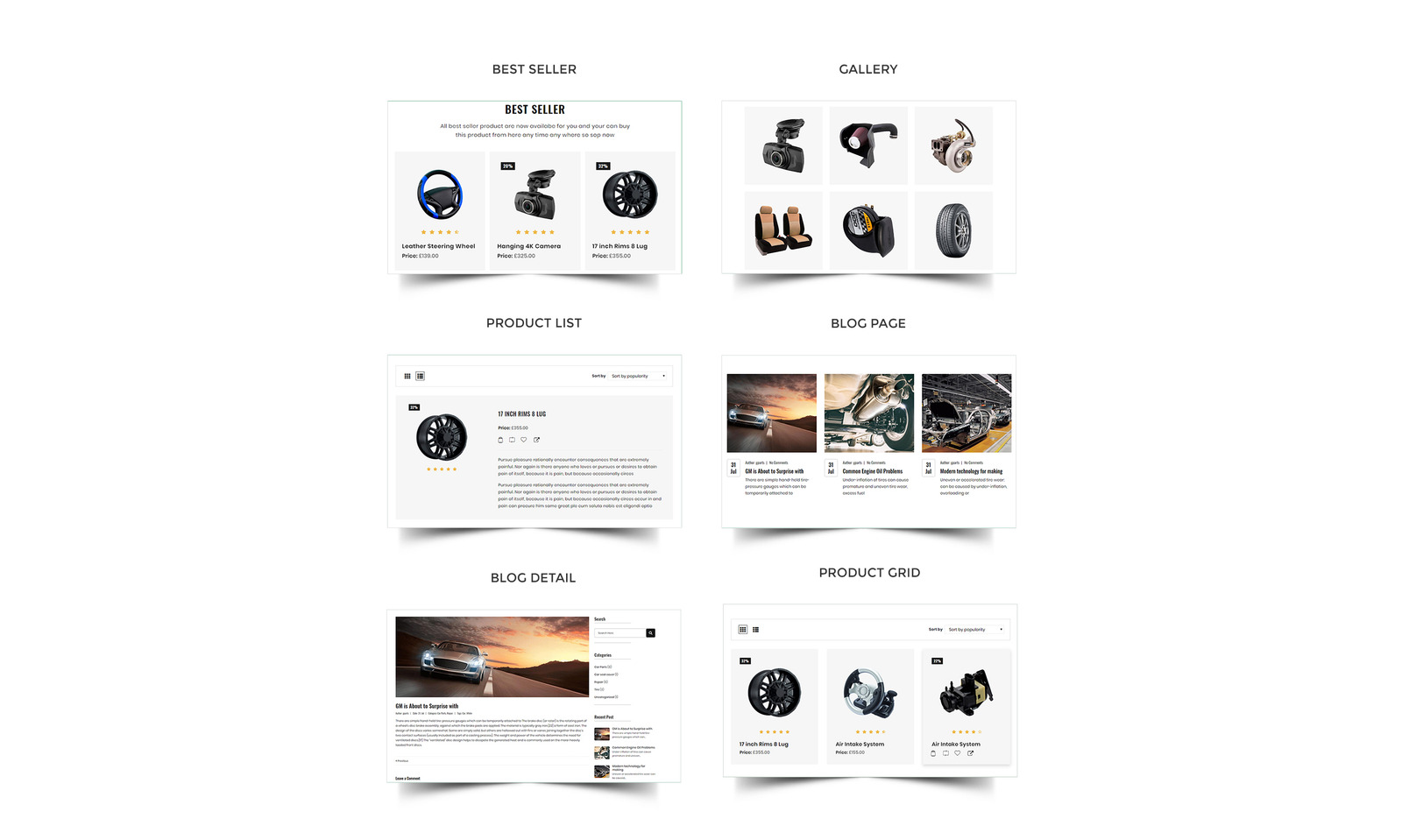 Gparts - Car Parts Responsive WooCommerce Theme