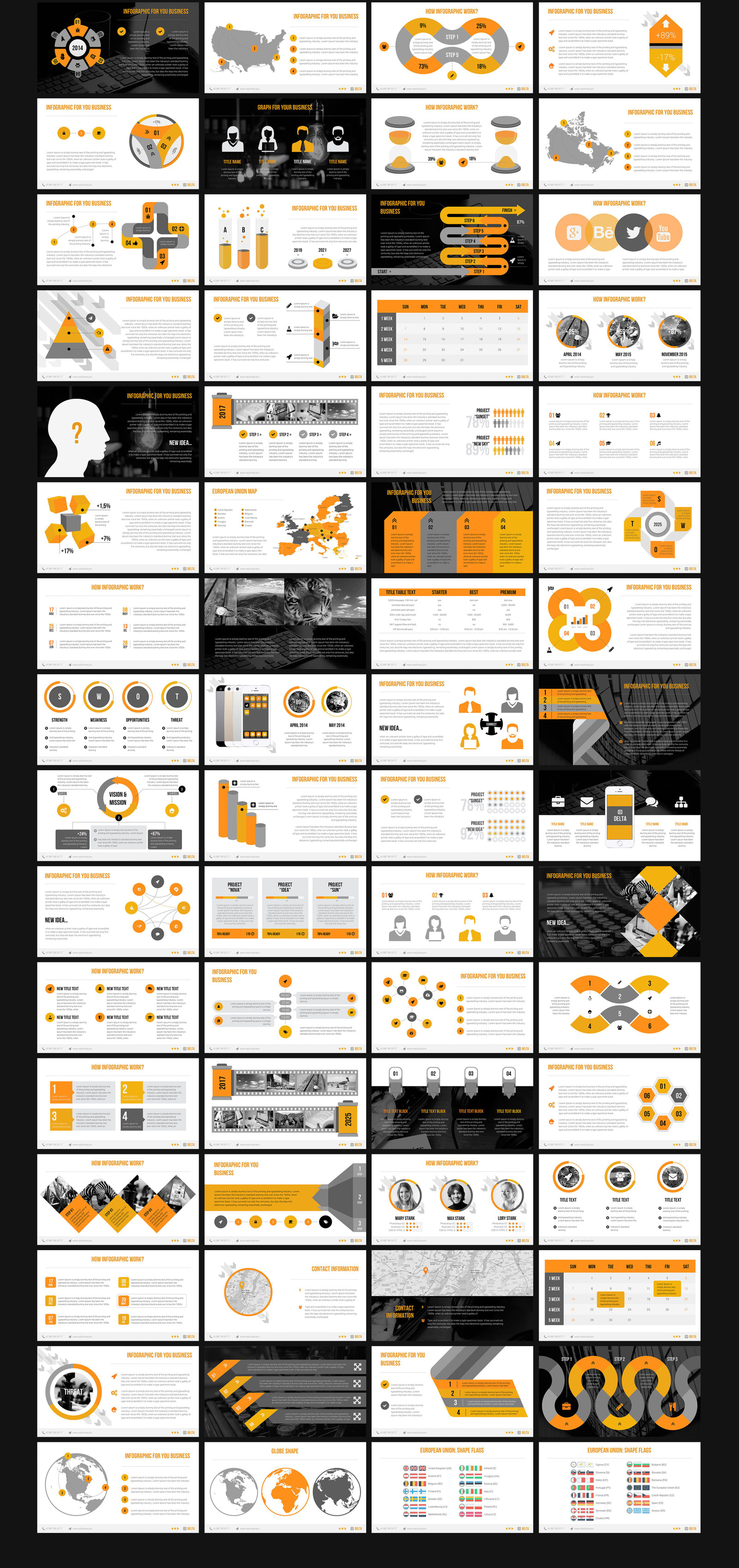 Delta Multipurpose PowerPoint template - TemplateMonster