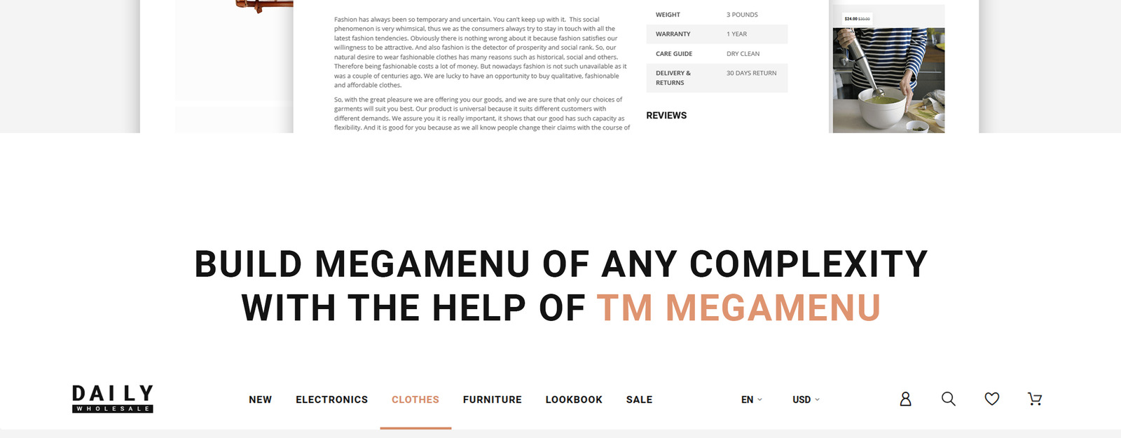 Daily Wholesale Theme 65944 TemplateMonster