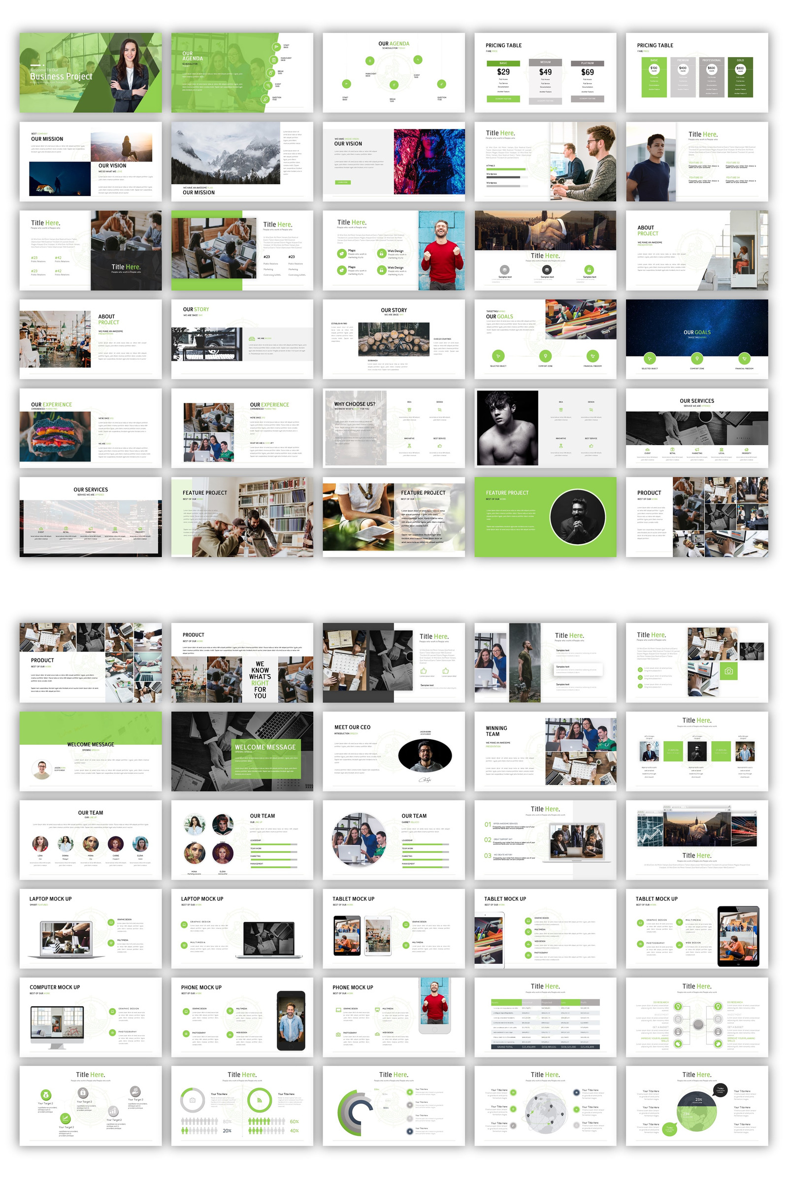 [PPTX] Project Pitch Pro MultiPurpose PowerPoint template