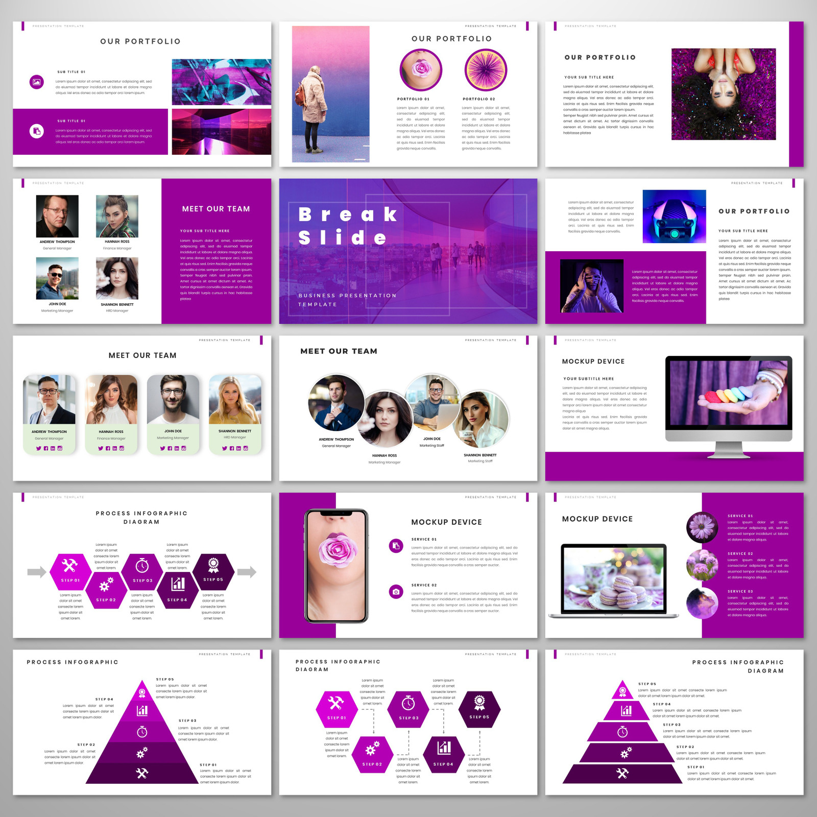 JazzFit PowerPoint template #99408 - TemplateMonster