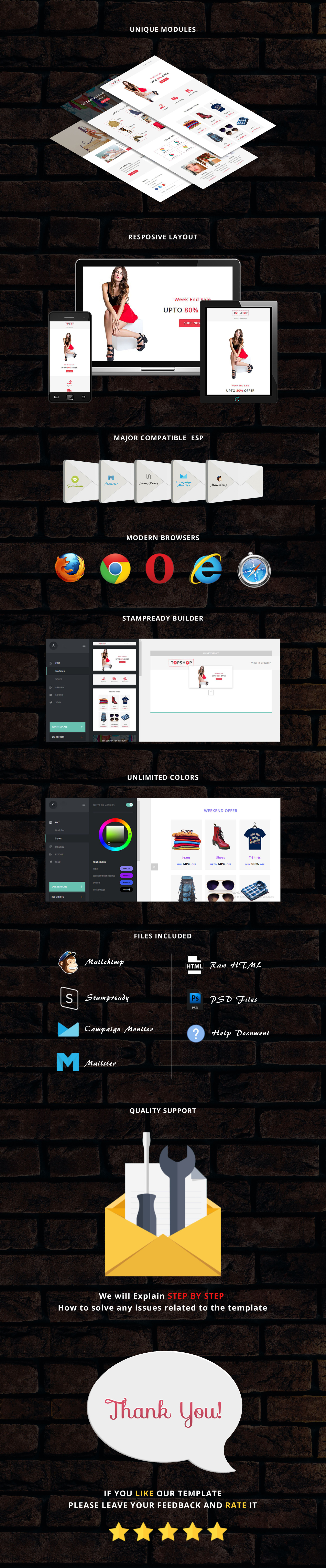 Responsive Email Newsletter Template