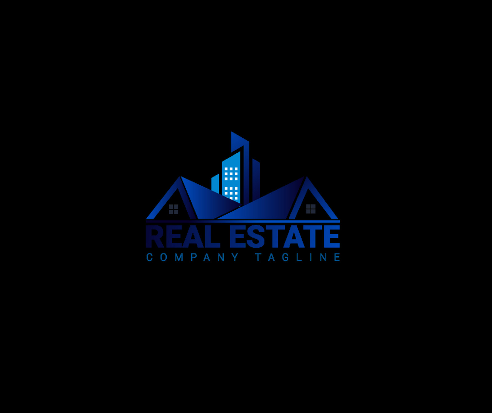 3D Real Estate Logo Template #101859 - TemplateMonster