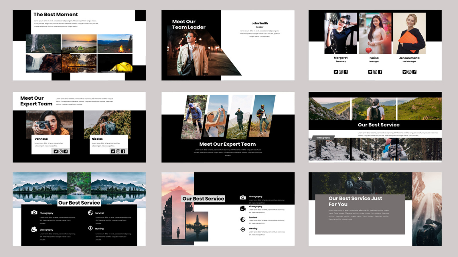 Mounter - Creative Business PowerPoint template