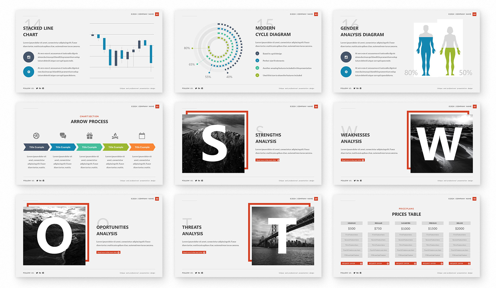 Pitch Pro PowerPoint template #63876 - TemplateMonster