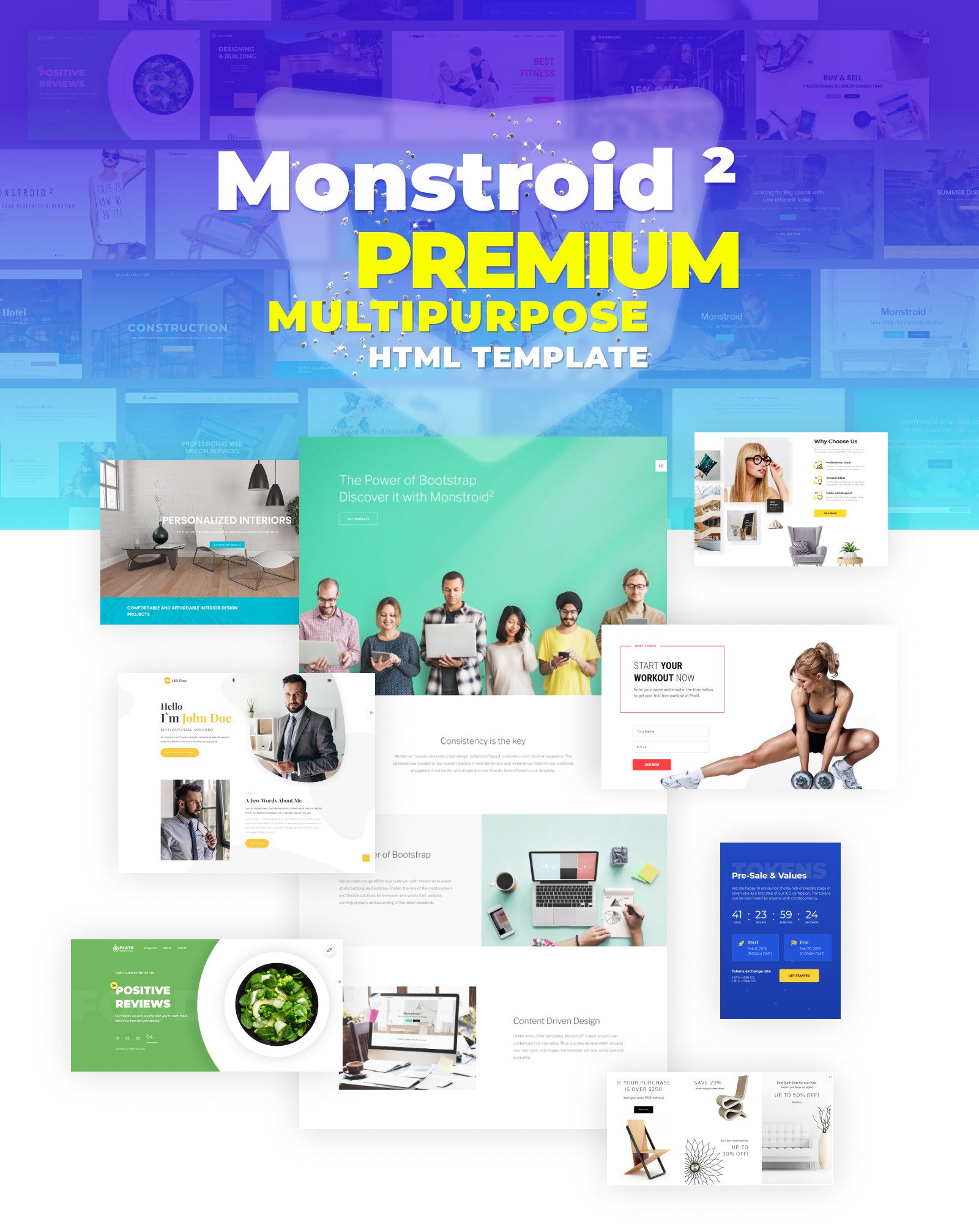 Monstroid2 - Multipurpose HTML5 Website Template