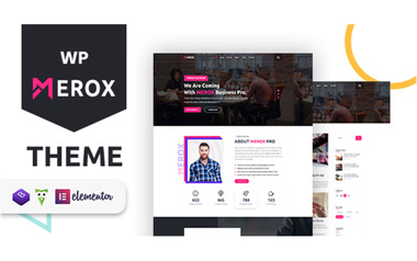 Merox - Corporate WordPress Theme #100092