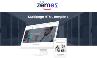 TechSoft - Software Development Studio Website Template #50729