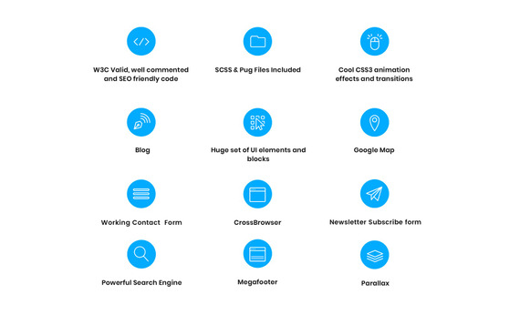 TechSoft - Software Development Studio Website Template #50729