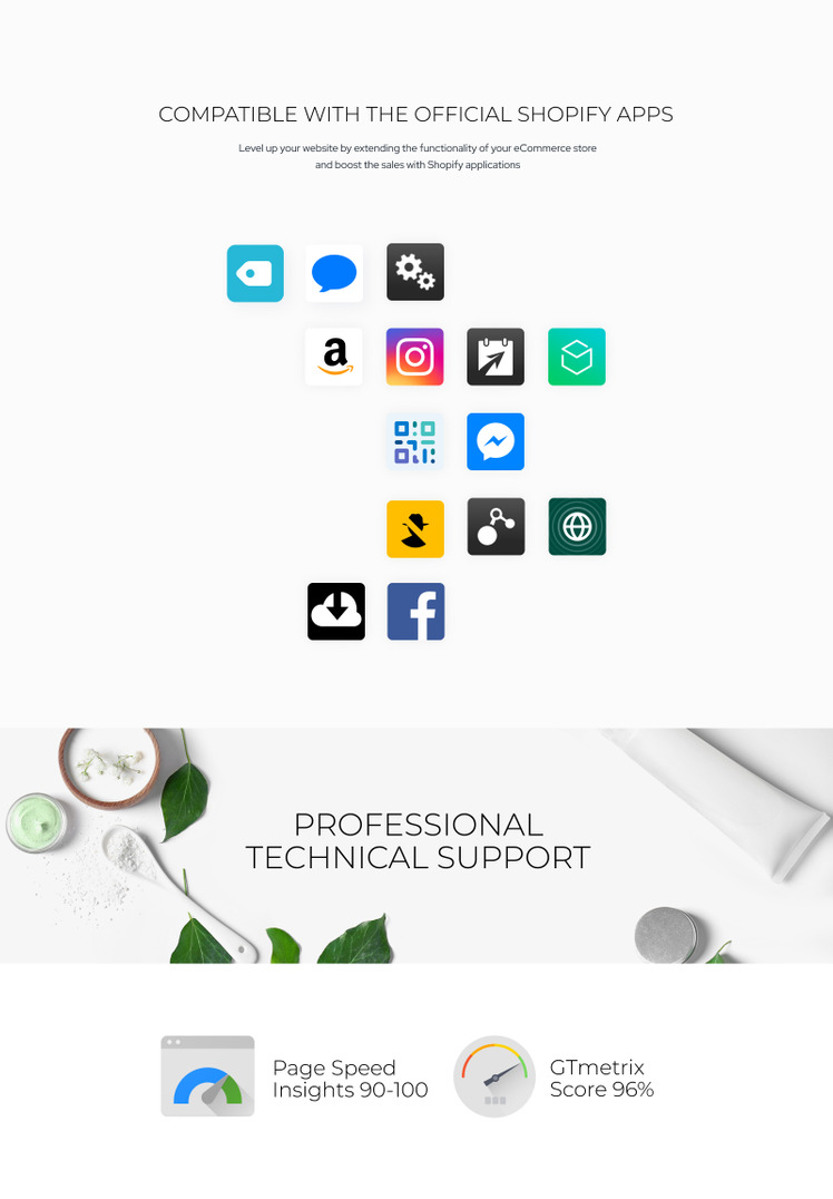 Bionika Organic Cosmetics Store Shopify Theme #74011-3