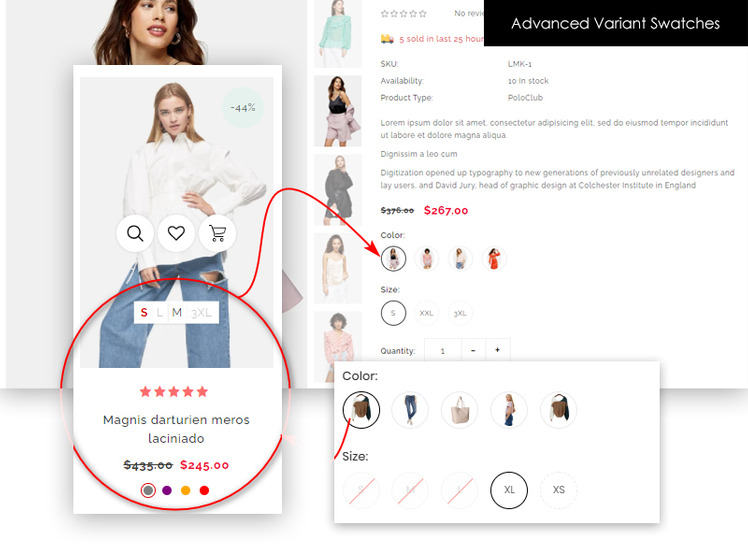 Yena Fashion Store Bootstrap Shopify Theme #122664-1