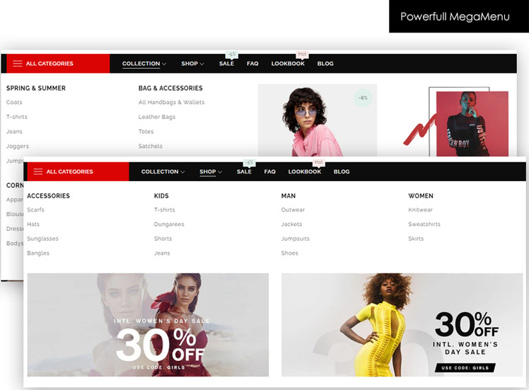 Yena Fashion Store Bootstrap Shopify Theme #122664-3