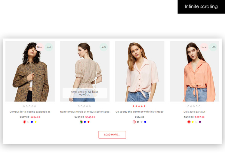 Yena Fashion Store Bootstrap Shopify Theme #122664-5