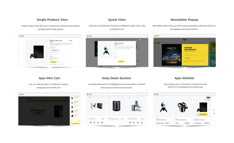 E E Electronics Shopify Theme #73824-4