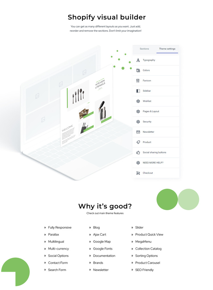 Kitchef Housewares Ready To Use Clean Shopify Theme #80151-2