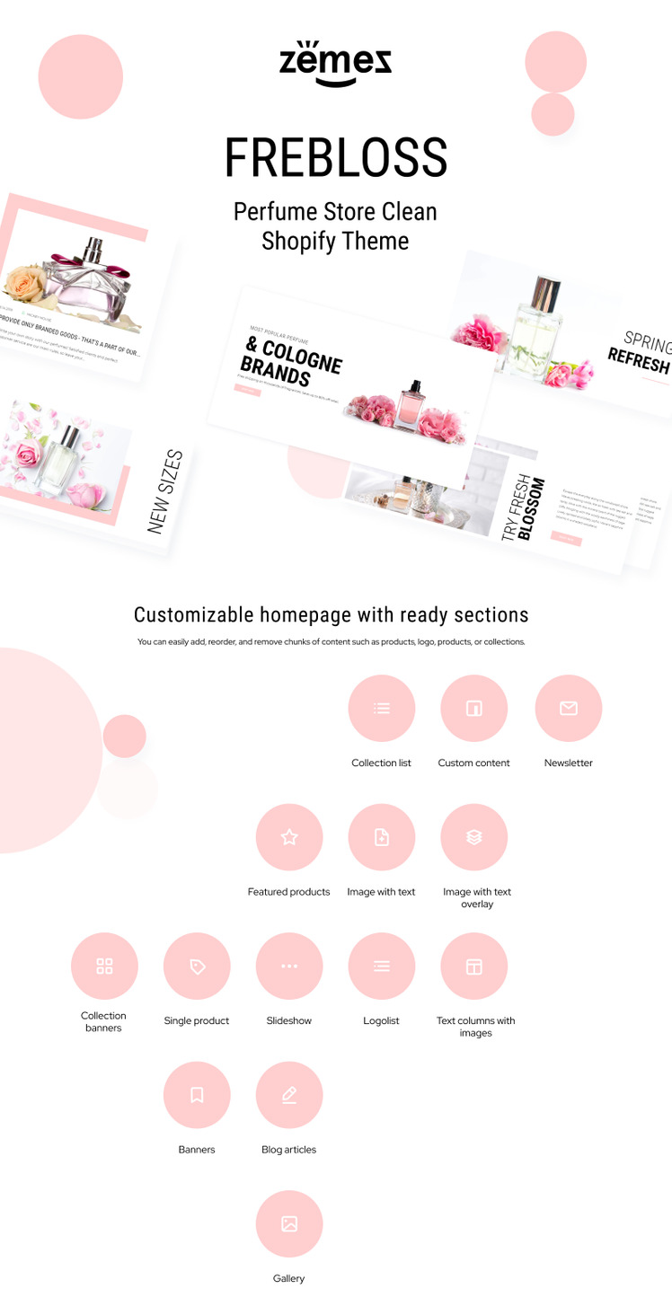 Frebloss Perfume Store Clean Shopify Theme #82696-1