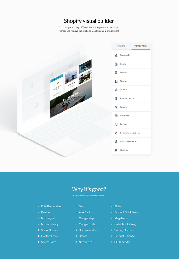 Fishmaster Fishing Store Multipage Modern Shopify Theme #83983-2