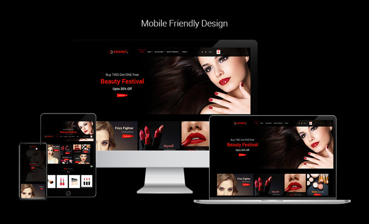 Cosmet Cosmetic Beauty Shopify Theme #85563
