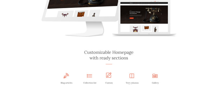 OldUnit Antique Store Shopify Theme #66976-2