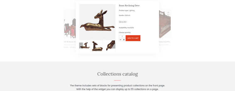 OldUnit Antique Store Shopify Theme #66976-7