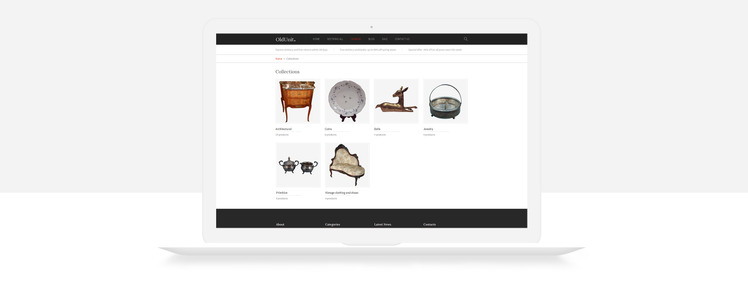 OldUnit Antique Store Shopify Theme #66976-8