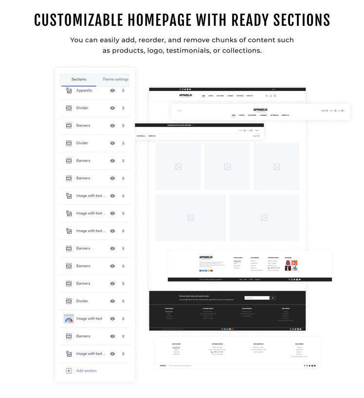 Watches Store Website Template Shopify Theme #96453-3