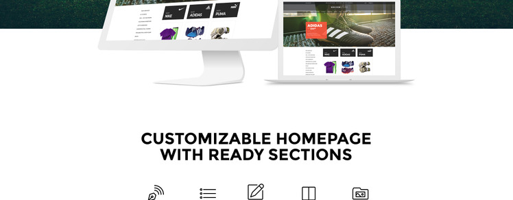 Soccer Store Shopify Theme #67039-2