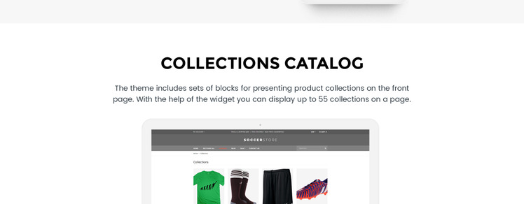 Soccer Store Shopify Theme #67039-5
