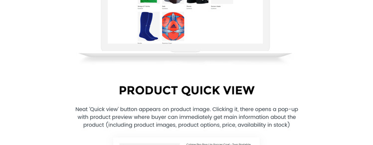 Soccer Store Shopify Theme #67039-6