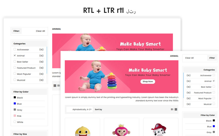 Toyoza The Kids toys store Shopify Theme #111569