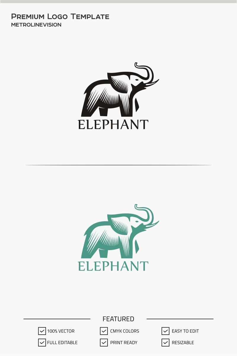 Elephant Logo Template - Features Image 1