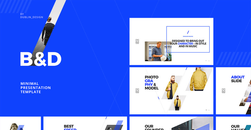B&D - Creative Powerpoint Theme Шаблон PowerPoint - Характеристики зображення 1