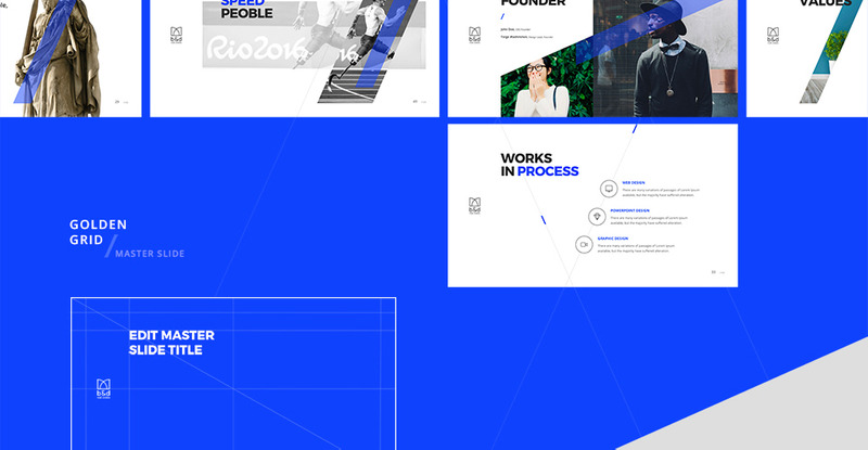 B&D - Creative Powerpoint Theme Шаблон PowerPoint - Характеристики зображення 2