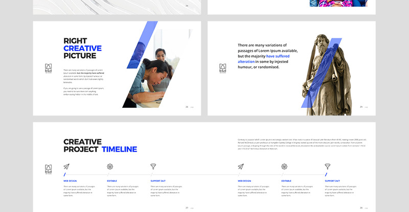 B&D - Creative Powerpoint Theme Шаблон PowerPoint - Характеристики зображення 9
