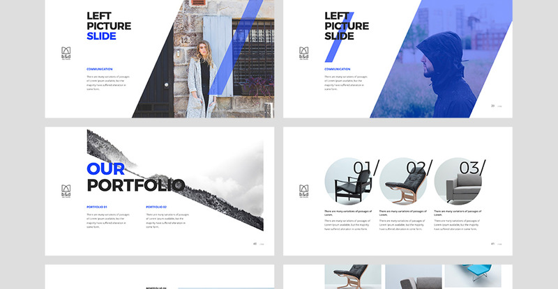 B&D - Creative Powerpoint Theme Шаблон PowerPoint - Характеристики зображення 12