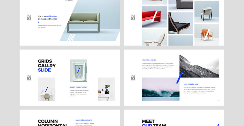 B&D - Creative Powerpoint Theme Шаблон PowerPoint - Характеристики зображення 13