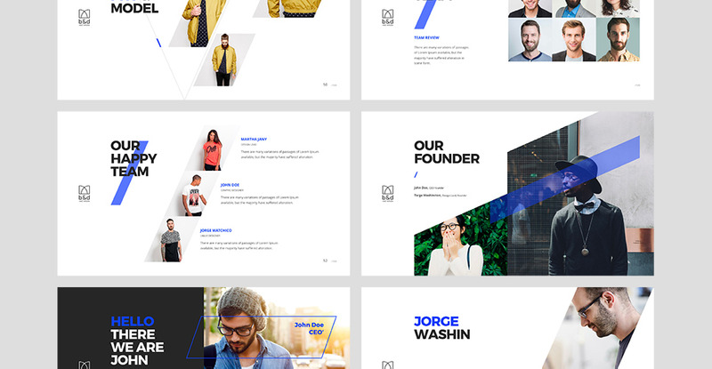 B&D - Creative Powerpoint Theme Шаблон PowerPoint - Характеристики зображення 15