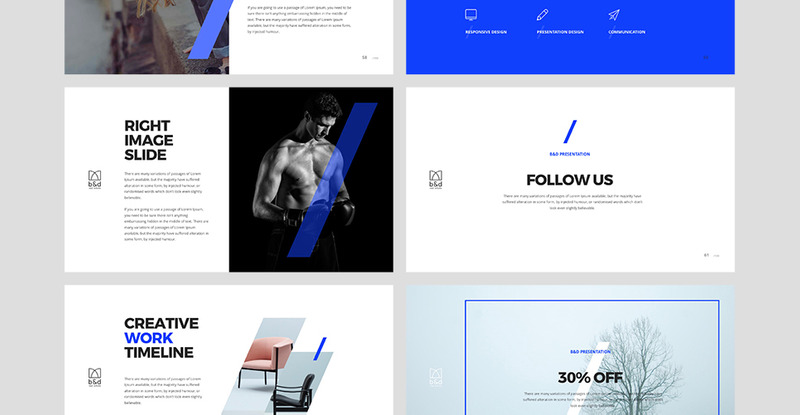 B&D - Creative Powerpoint Theme Шаблон PowerPoint - Характеристики зображення 17