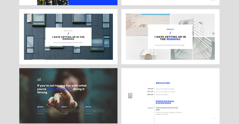 B&D - Creative Powerpoint Theme Шаблон PowerPoint - Характеристики зображення 20
