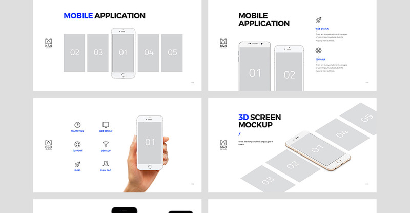 B&D - Creative Powerpoint Theme Шаблон PowerPoint - Характеристики зображення 22