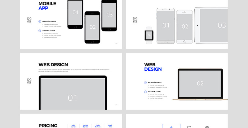 B&D - Creative Powerpoint Theme Шаблон PowerPoint - Характеристики зображення 23