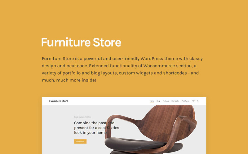 FurnitureStore - WooCommerce Theme - Features Image 1