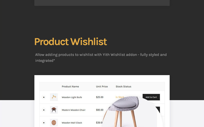 FurnitureStore - WooCommerce Theme - Features Image 6